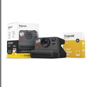 Polaroid Originals Now I-Type Instant Camera - Black (9028) USED no box/works